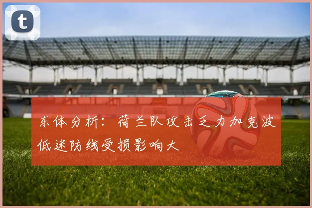 东体分析：荷兰队攻击乏力加克波低迷防线受损影响大